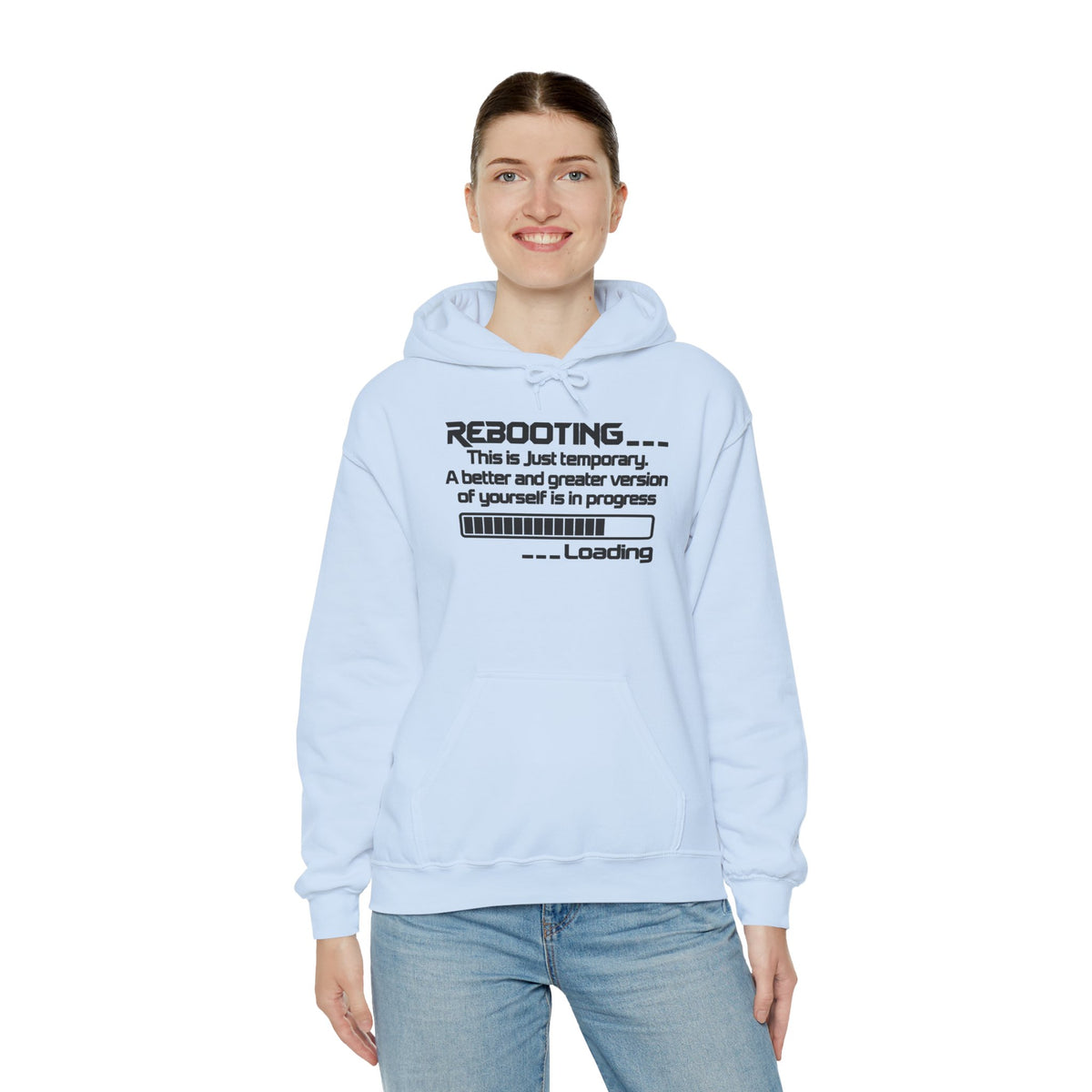 Rebooting This Is Just Temporary Hoodie