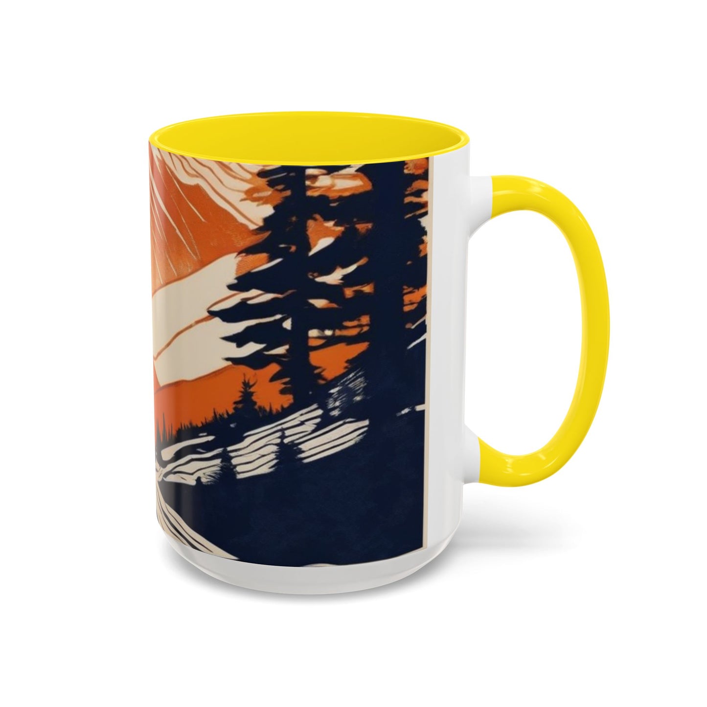 boostlete-iron-intent-scene-trail-glitch-badge-0100 — Accent Mug 11oz/15oz