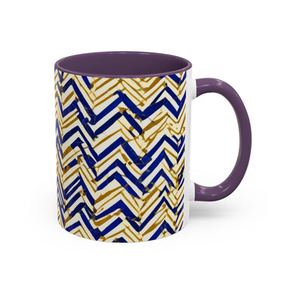 boostlete-boost-mode-pattern-ekg-line-art-0091 — Accent Mug 11oz/15oz