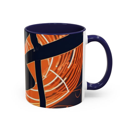 boostlete-iron-intent-scene-hurdler-neon-modern-0264 — Accent Mug 11oz/15oz