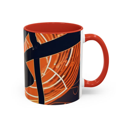 boostlete-iron-intent-scene-hurdler-neon-modern-0264 — Accent Mug 11oz/15oz