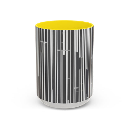 boostlete-boost-mode-pattern-barcode-blueprint-0463 — Accent Mug 11/15oz