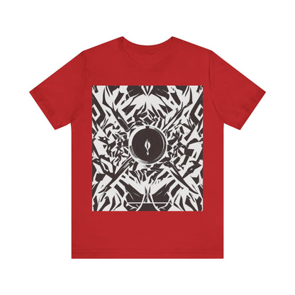 boostlete-am-crew-icon-flame-matte-geometric-0286 — Unisex Jersey Short Sleeve (B+C 3001)