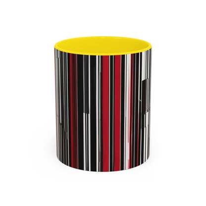 boostlete-am-crew-pattern-barcode-athletic-0911 — Accent Mug 11/15oz