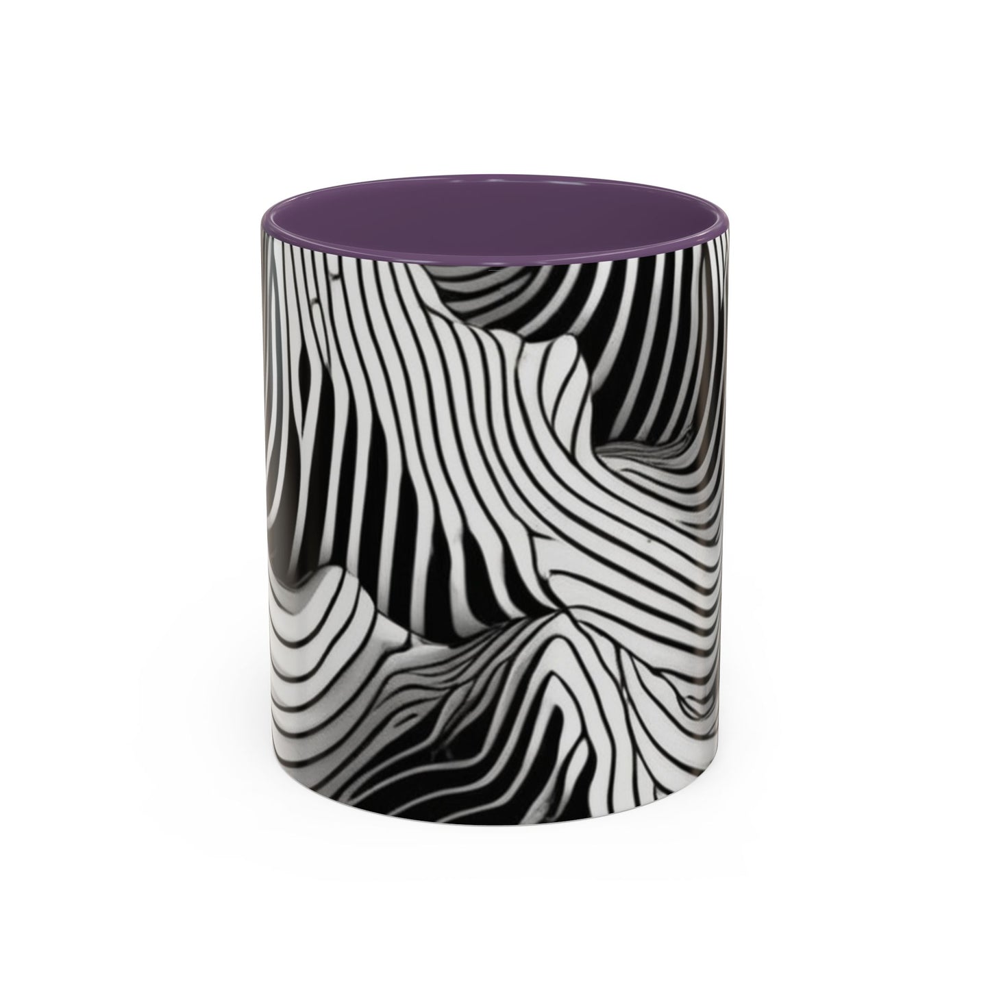 boostlete-field-day-pattern-topographic-isometric-0211 — Accent Mug 11oz/15oz