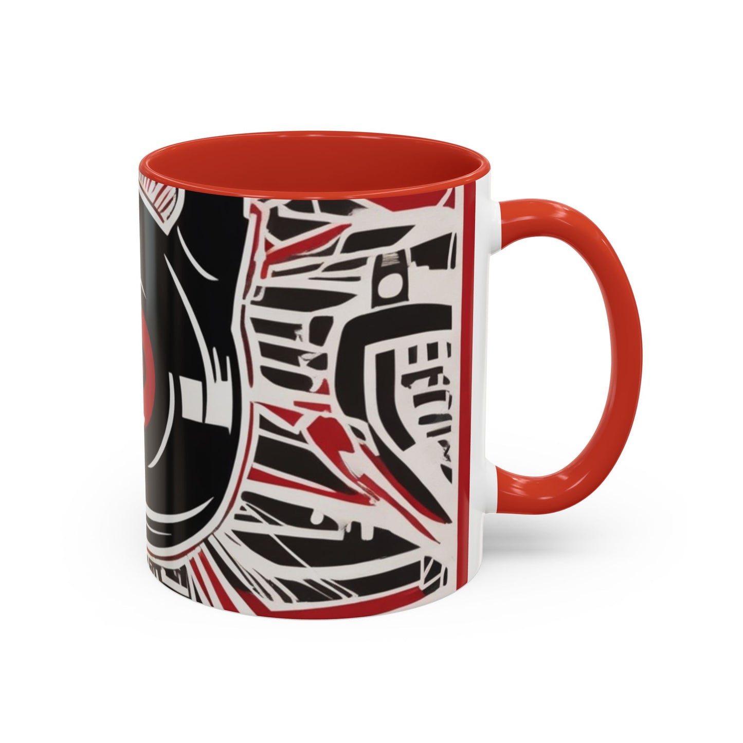 boostlete-recovery-progress-icon-kettlebell-outline-industrial-0366 — Accent Mug 11oz/15oz