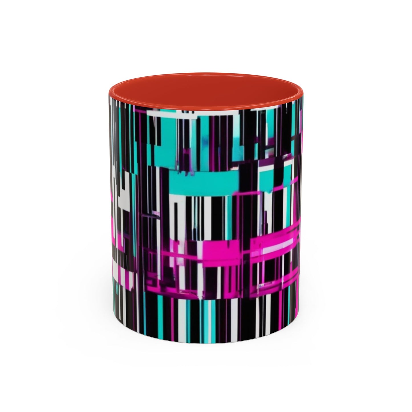boostlete-am-crew-pattern-barcode-bold-0023 — Accent Mug 11oz/15oz