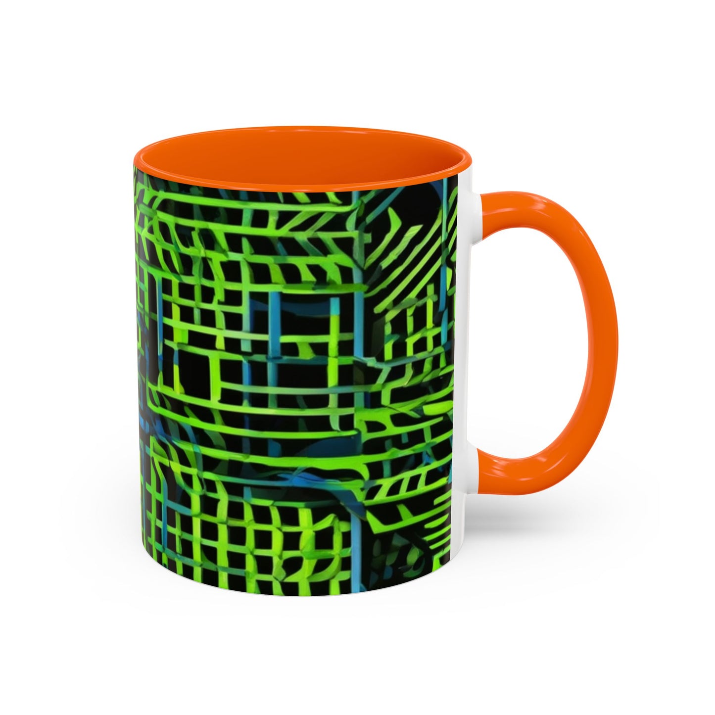 boostlete-quiet-power-pattern-stair-steps-industrial-0751 — Accent Mug 11/15oz