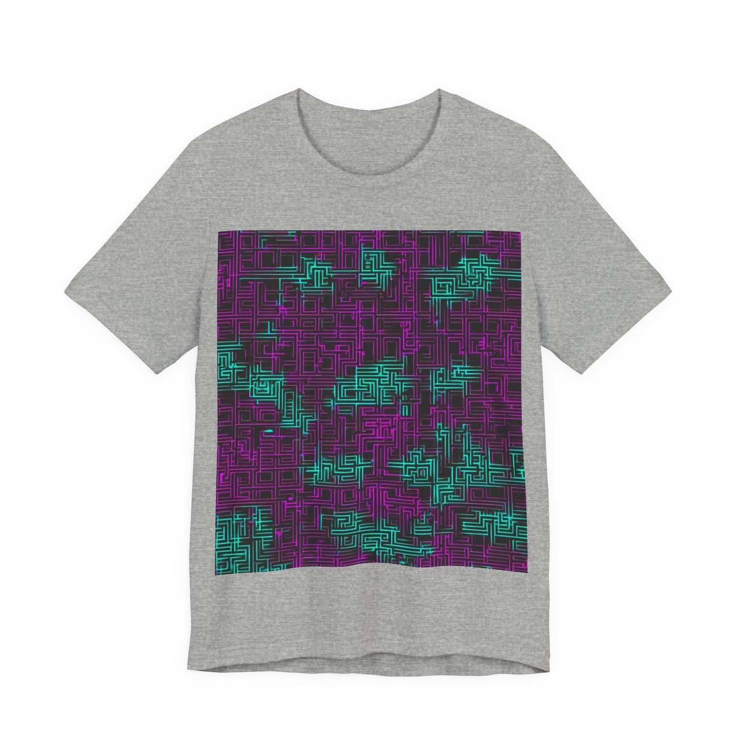 boostlete-boost-mode-pattern-plate-number-monoline-0079 — Unisex Jersey Short Sleeve (B+C 3001)