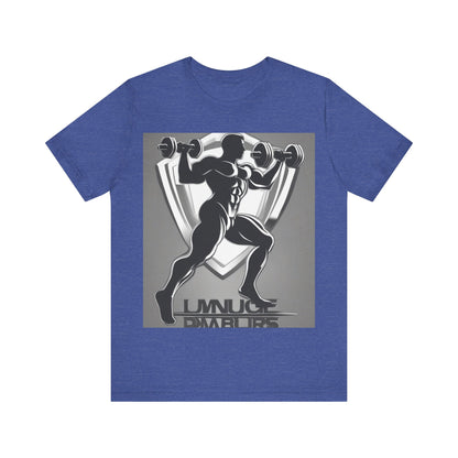 boostlete-mile-by-mile-scene-lunge-3d-athletic-0020 — Unisex Jersey Short Sleeve (B+C 3001)