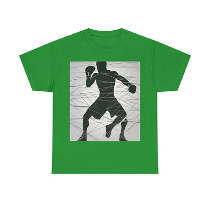 boostlete-mile-by-mile-scene-boxer-motion-geometric-0028 — Unisex Heavy Cotton Tee (Gildan 5000)