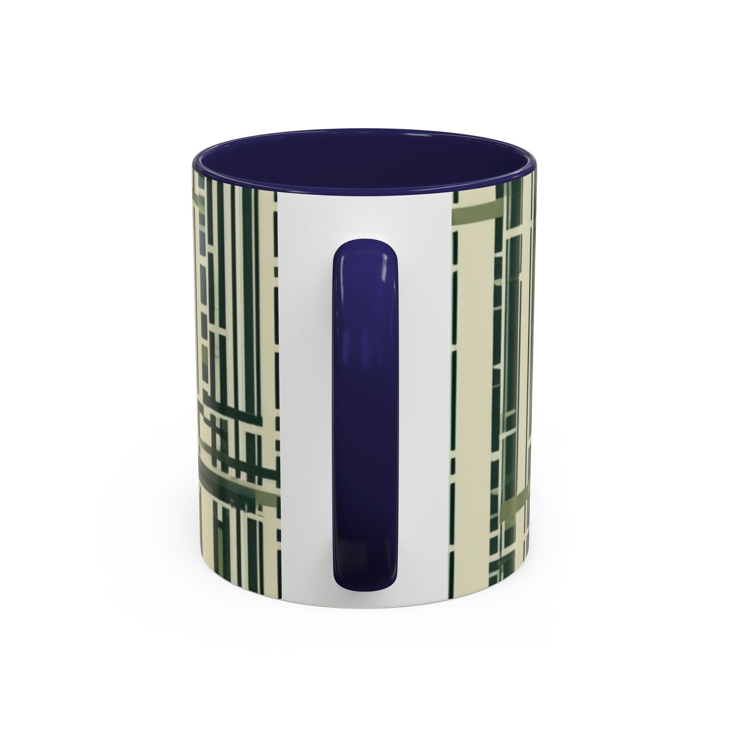 boostlete-quiet-power-pattern-barcode-blueprint-0167 — Accent Mug 11/15oz