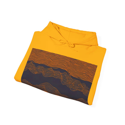 boostlete-field-day-pattern-audio-athletic-0107 — Unisex Heavy Blend Hooded Sweatshirt (Gildan)