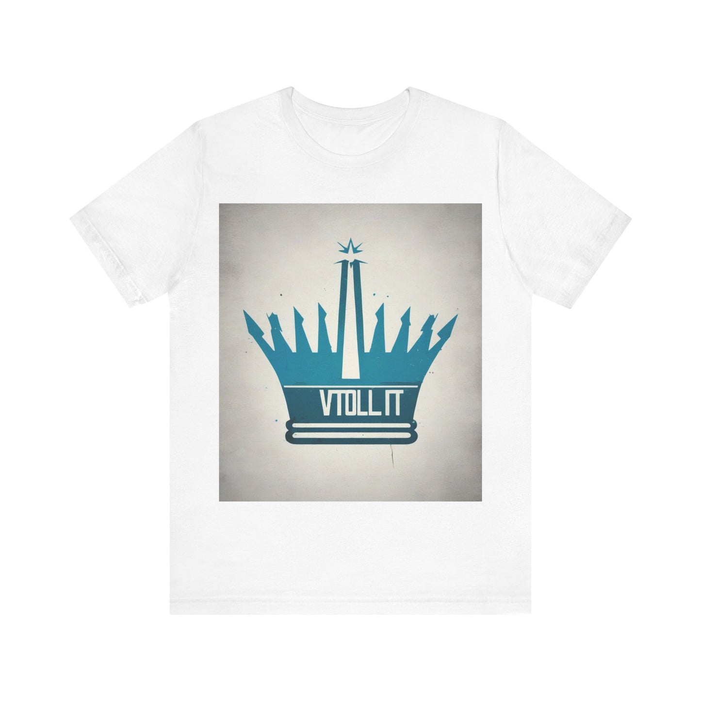 boostlete-am-crew-icon-crown-matte-industrial-0058 — Unisex Jersey Short Sleeve (B+C 3001)