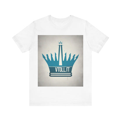 boostlete-am-crew-icon-crown-matte-industrial-0058 — Unisex Jersey Short Sleeve (B+C 3001)