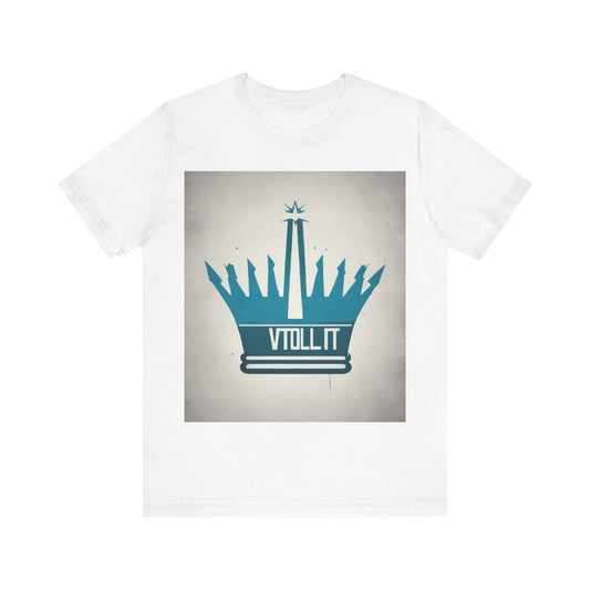 boostlete-am-crew-icon-crown-matte-industrial-0058 — Unisex Jersey Short Sleeve (B+C 3001)