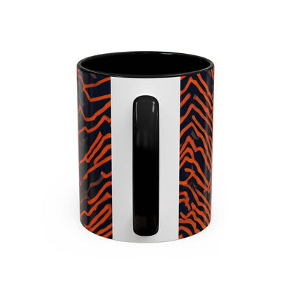 boostlete-field-day-pattern-ekg-modern-0087 — Accent Mug 11oz/15oz
