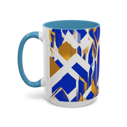 boostlete-field-day-icon-flame-glitch-geometric-0090 (1) — Accent Mug 11oz/15oz