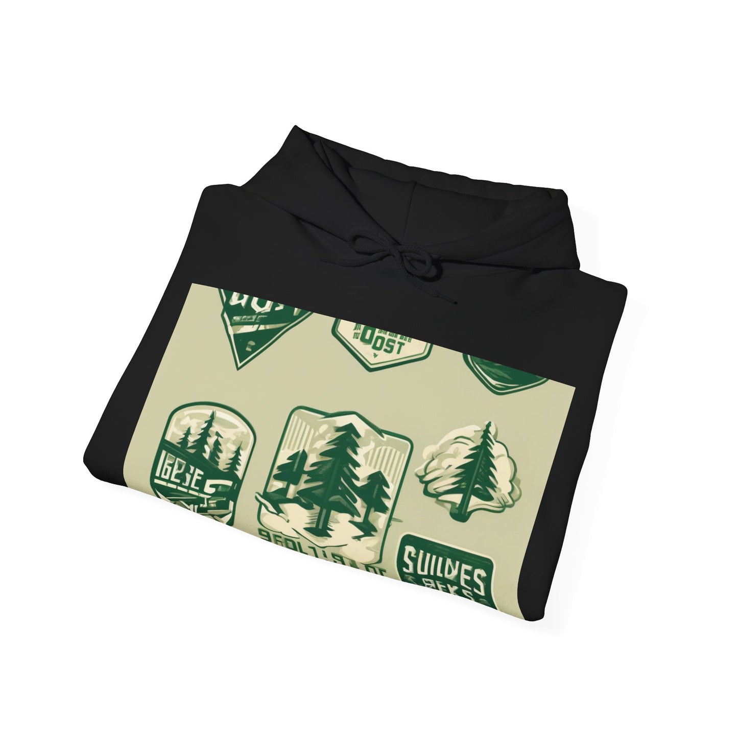 boostlete-mile-by-mile-type-go-get-one-micro-isometric-0441 — Unisex Heavy Blend Hoodie (G18500)