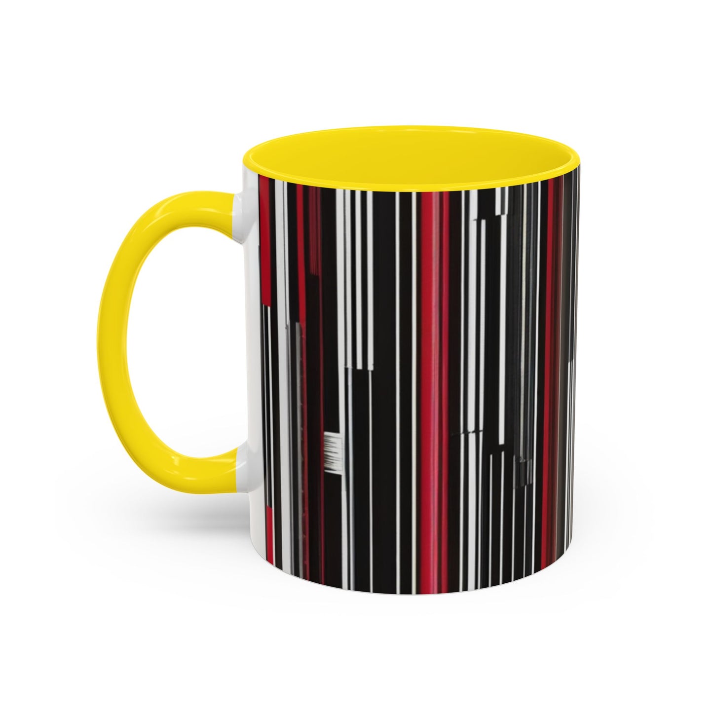 boostlete-am-crew-pattern-barcode-athletic-0911 — Accent Mug 11/15oz
