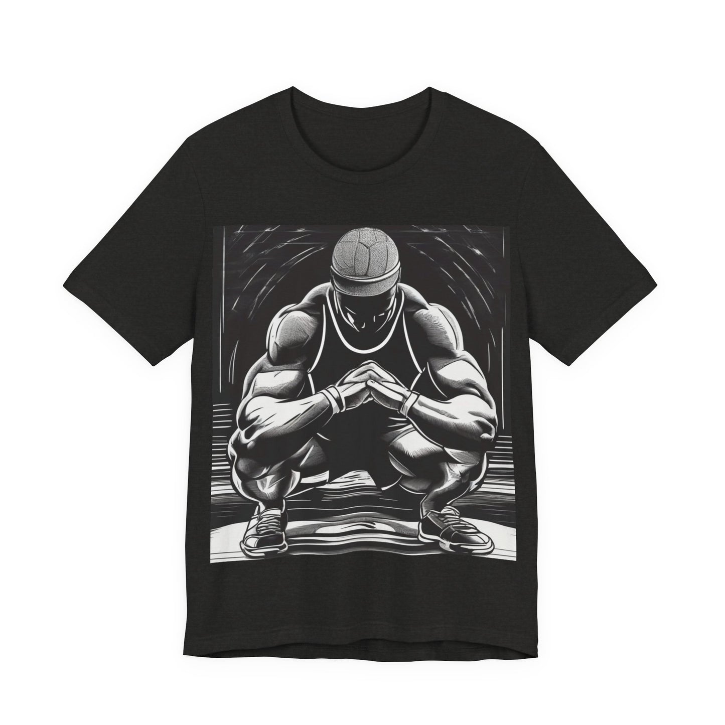 boostlete-pr-season-scene-athlete-outline-athletic-0144 — Unisex Jersey Short Sleeve (B+C 3001)