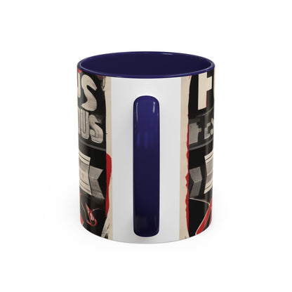boostlete-mile-by-mile-type-focus-over-feelings-split-retro-0841 — Accent Mug 11/15oz
