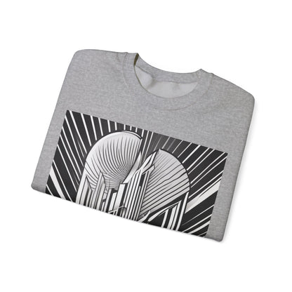 boostlete-boost-mode-icon-sunrise-soft-athletic-0046 — Unisex Heavy Blend Crewneck Sweatshirt (Gildan)