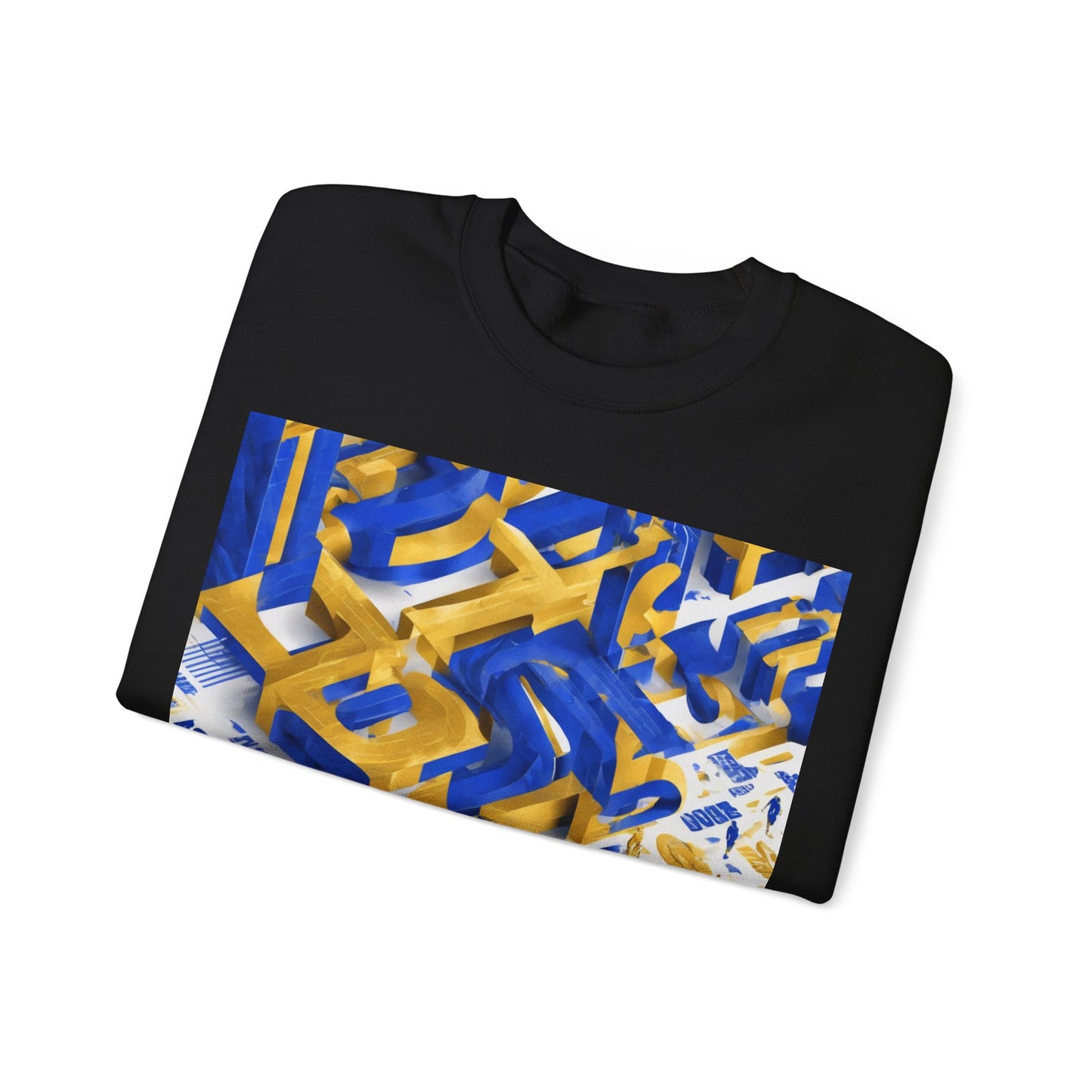 boostlete-iron-intent-type-one-more-rep-arc-isometric-0069 — Unisex Heavy Blend Crewneck Sweatshirt (Gildan)