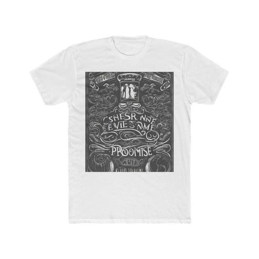 boostlete-boost-mode-type-keep-the-promise-big-monoline-0049 — Unisex Cotton Crew Tee (NL 3600)