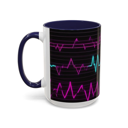 boostlete-boost-mode-pattern-ekg-modern-0111 — Accent Mug 11oz/15oz