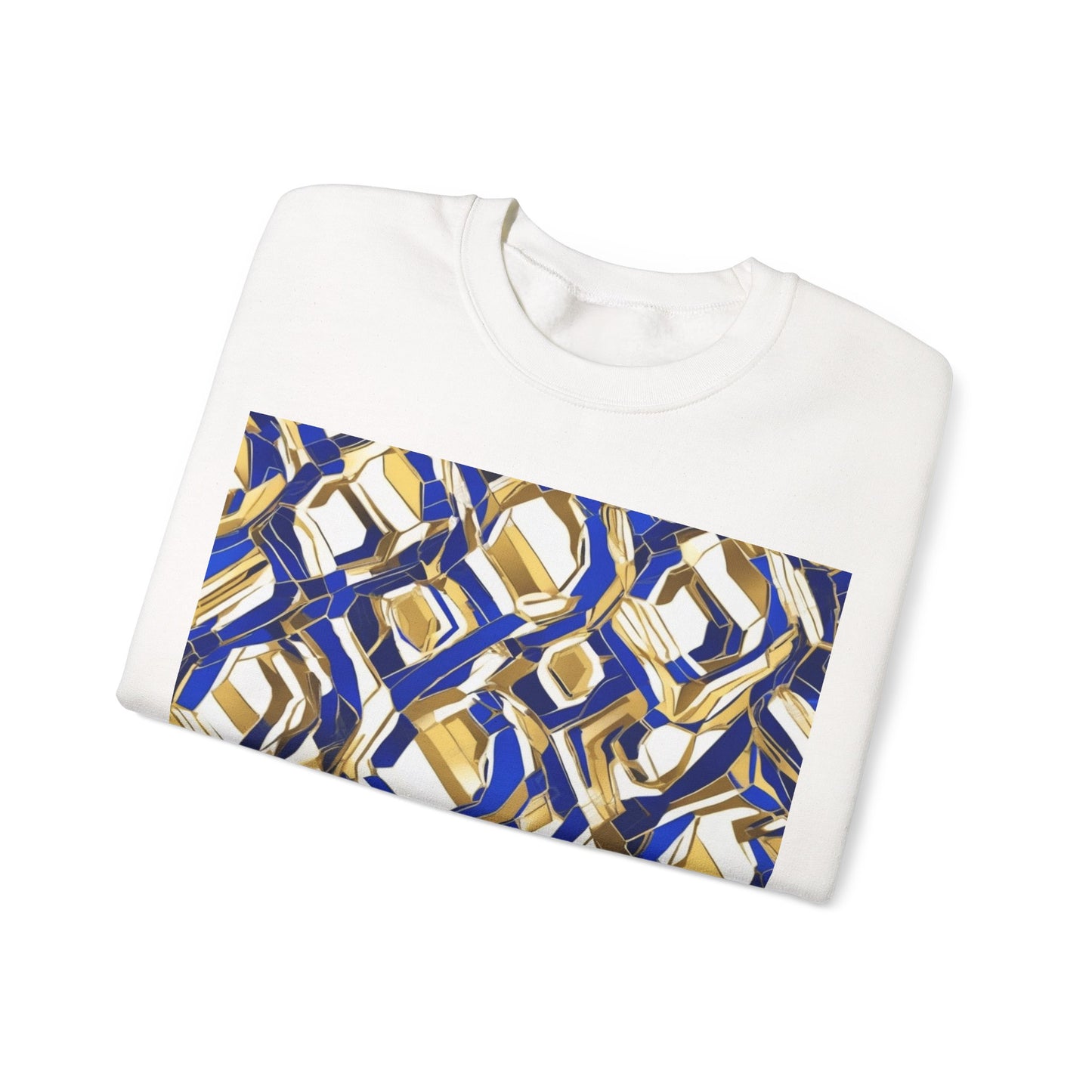 boostlete-boost-mode-pattern-hex-athletic-0611 — Unisex Heavy Blend Crewneck (G18000)
