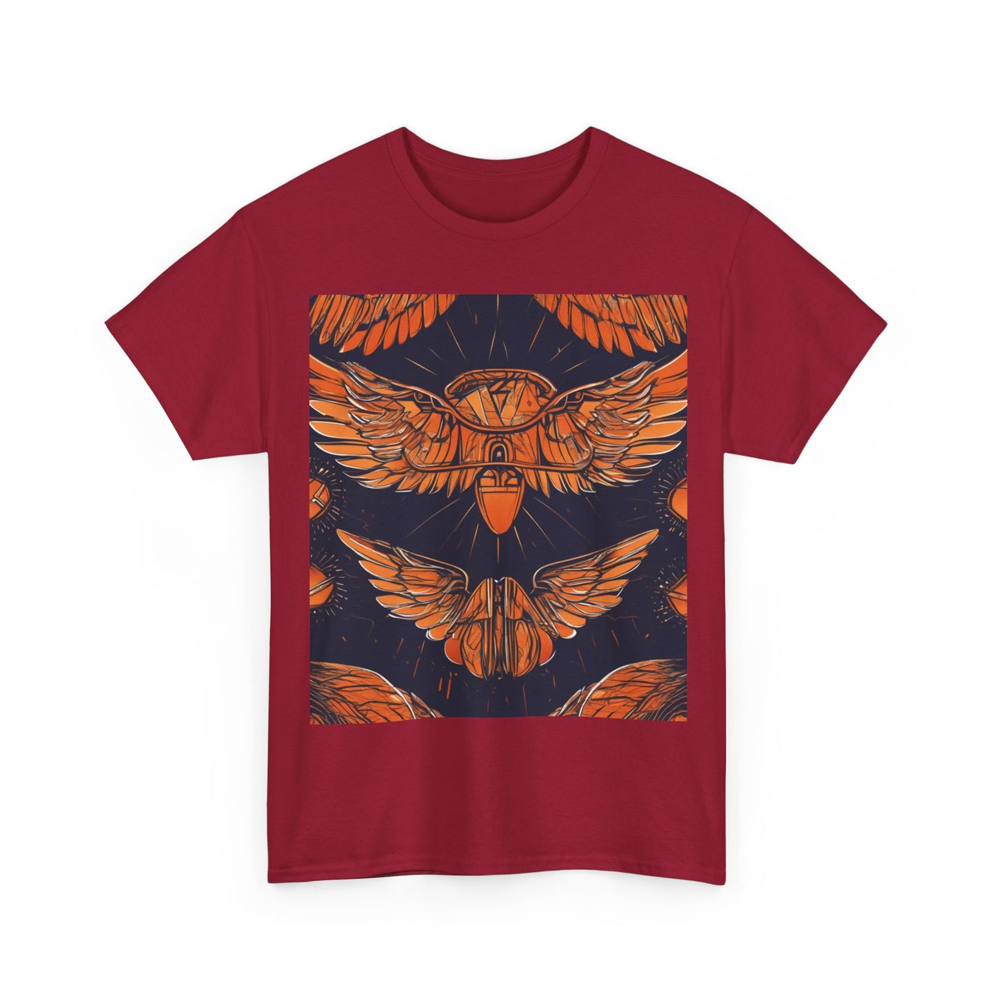 boostlete-field-day-icon-wings-soft-geometric-0298 — Unisex Heavy Cotton Tee (Gildan 5000)