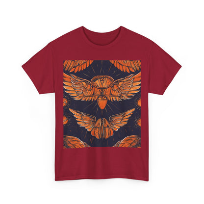 boostlete-field-day-icon-wings-soft-geometric-0298 — Unisex Heavy Cotton Tee (Gildan 5000)