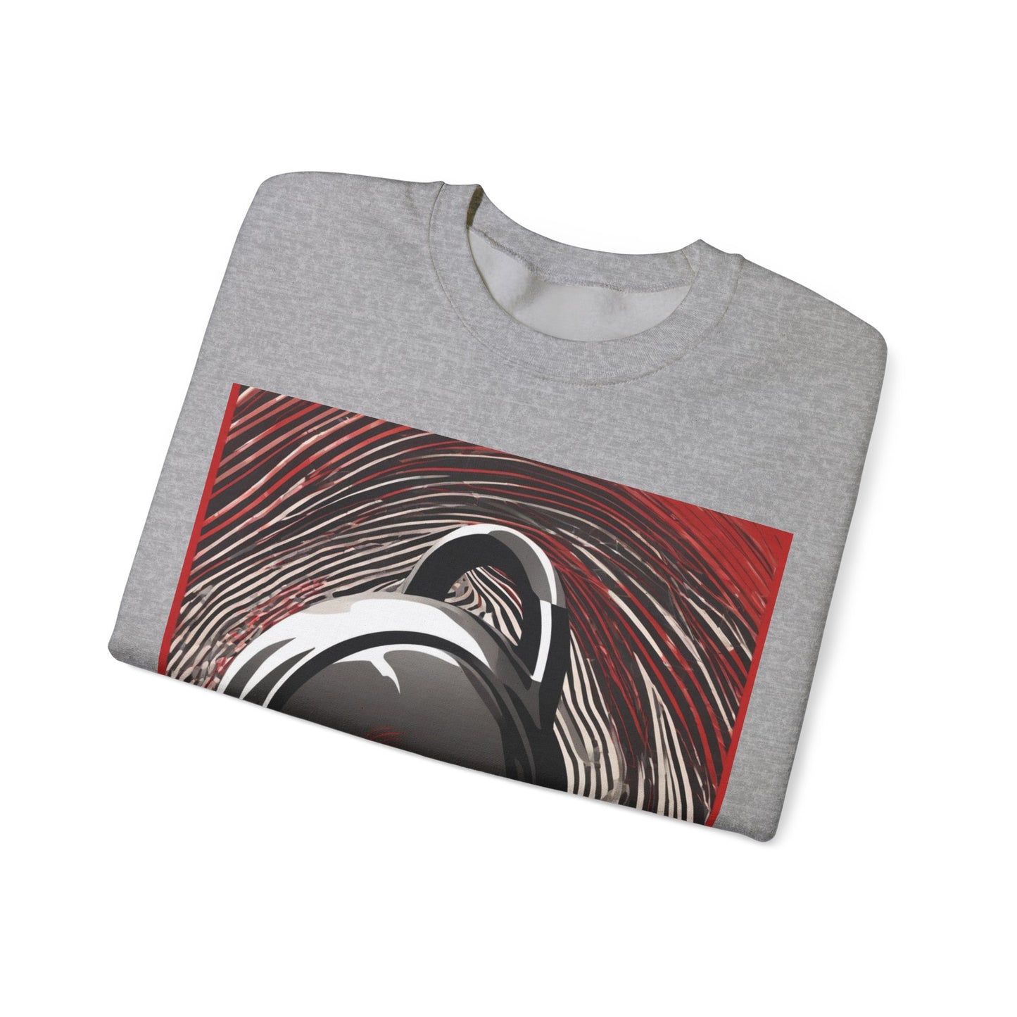 boostlete-am-crew-scene-kettlebell-motion-vector-0224 — Unisex Heavy Blend Crewneck Sweatshirt (Gildan)