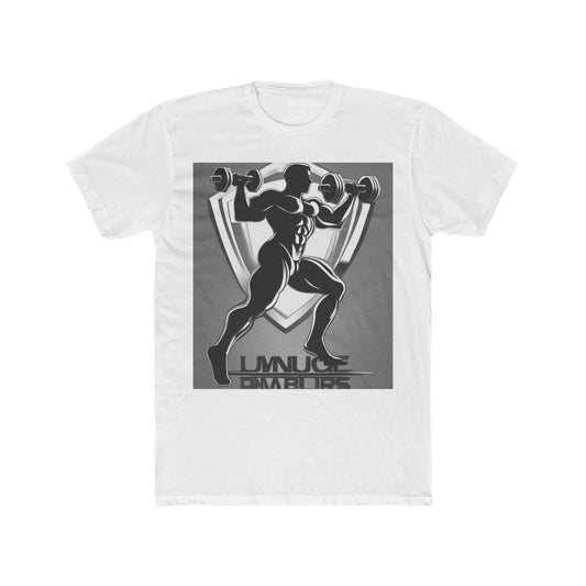 boostlete-mile-by-mile-scene-lunge-3d-athletic-0020 — Unisex Cotton Crew Tee (NL 3600)