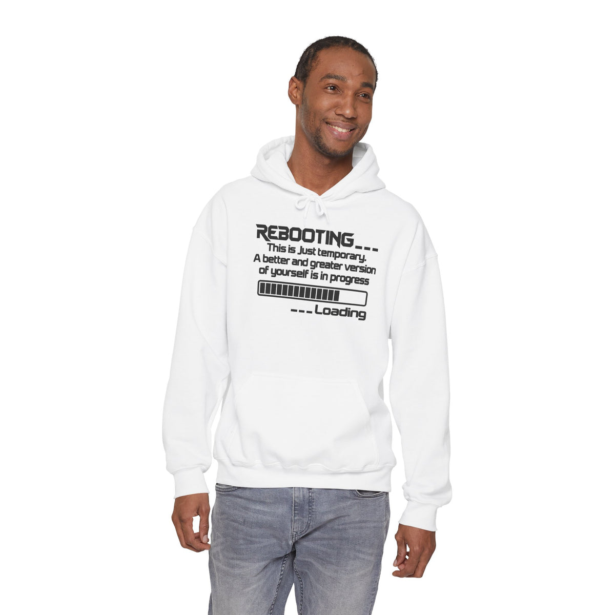 Rebooting This Is Just Temporary Hoodie