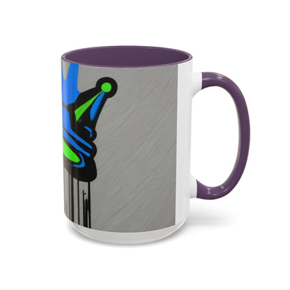 boostlete-mile-by-mile-icon-crown-matte-industrial-0162 — Accent Mug 11oz/15oz