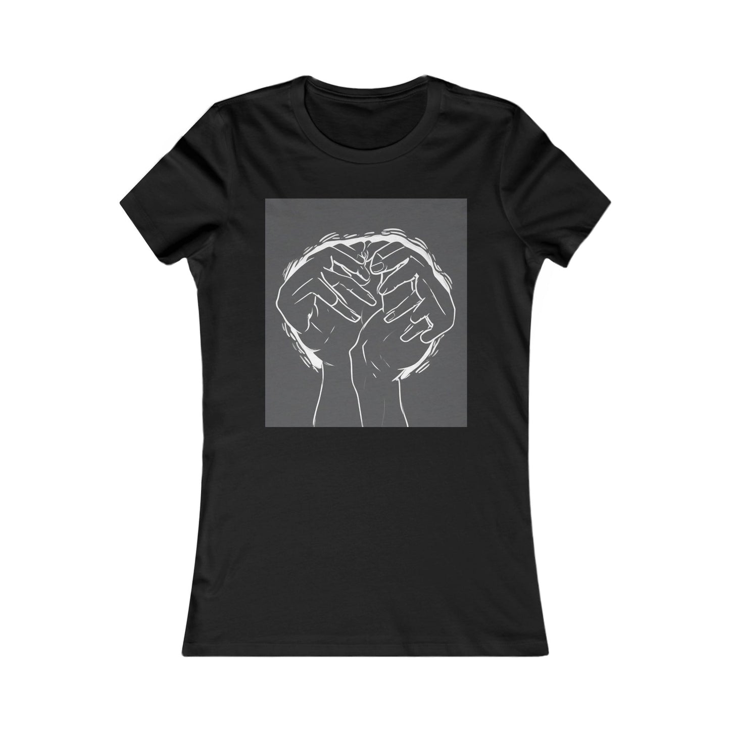 boostlete-am-crew-scene-athlete-high-modern-0308 — Women's Favorite Tee (B+C 6004)