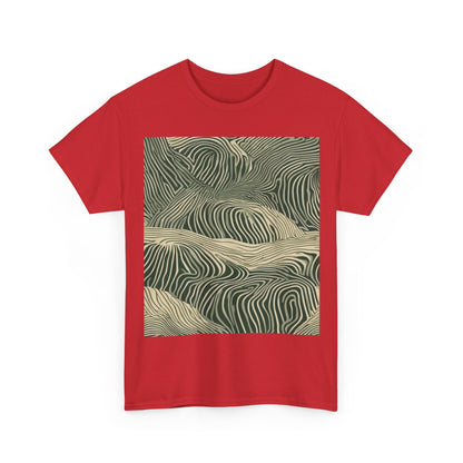 boostlete-rise-grind-pattern-topographic-modern-0403 — Unisex Heavy Cotton Tee (Gildan 5000)