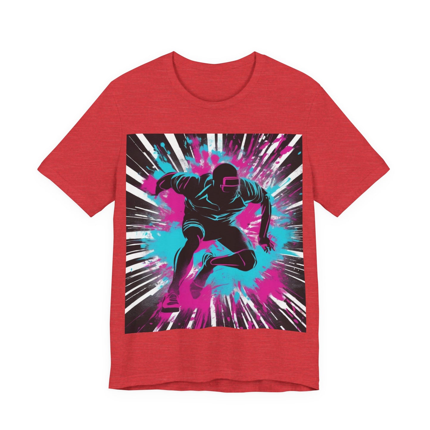 boostlete-recovery-progress-scene-sprinter-chalk-bold-0220 — Unisex Jersey Short Sleeve (B+C 3001)