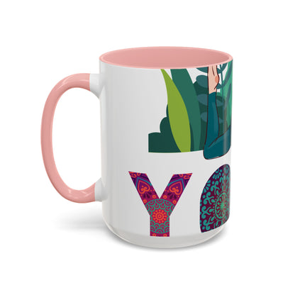 Yoga (41) — Accent Mug 11oz/15oz
