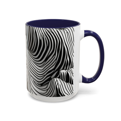 boostlete-field-day-pattern-topographic-isometric-0211 — Accent Mug 11oz/15oz
