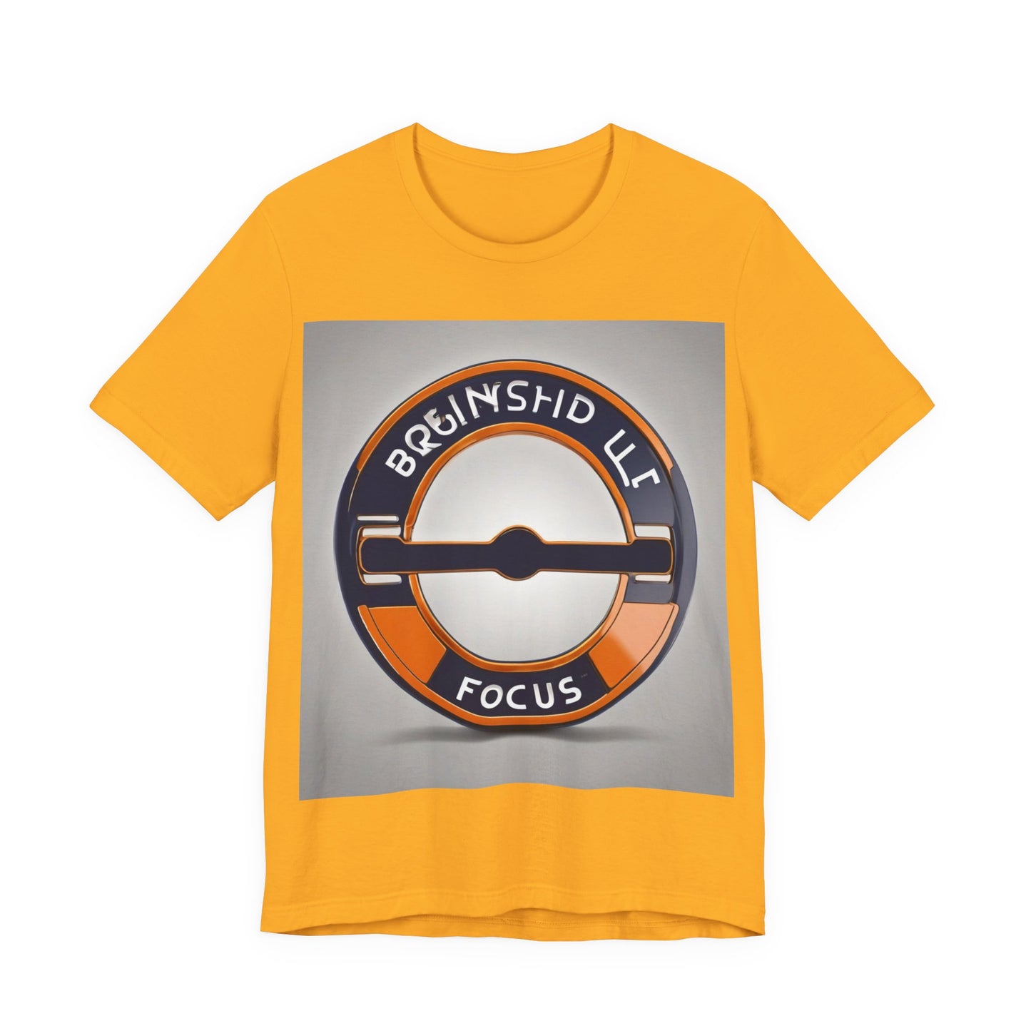 boostlete-quiet-power-icon-barbell-3d-athletic-0038 — Unisex Jersey Short Sleeve (B+C 3001)