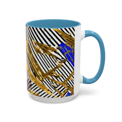 boostlete-boost-mode-pattern-diagonal-monoline-0015 — Accent Mug 11oz/15oz