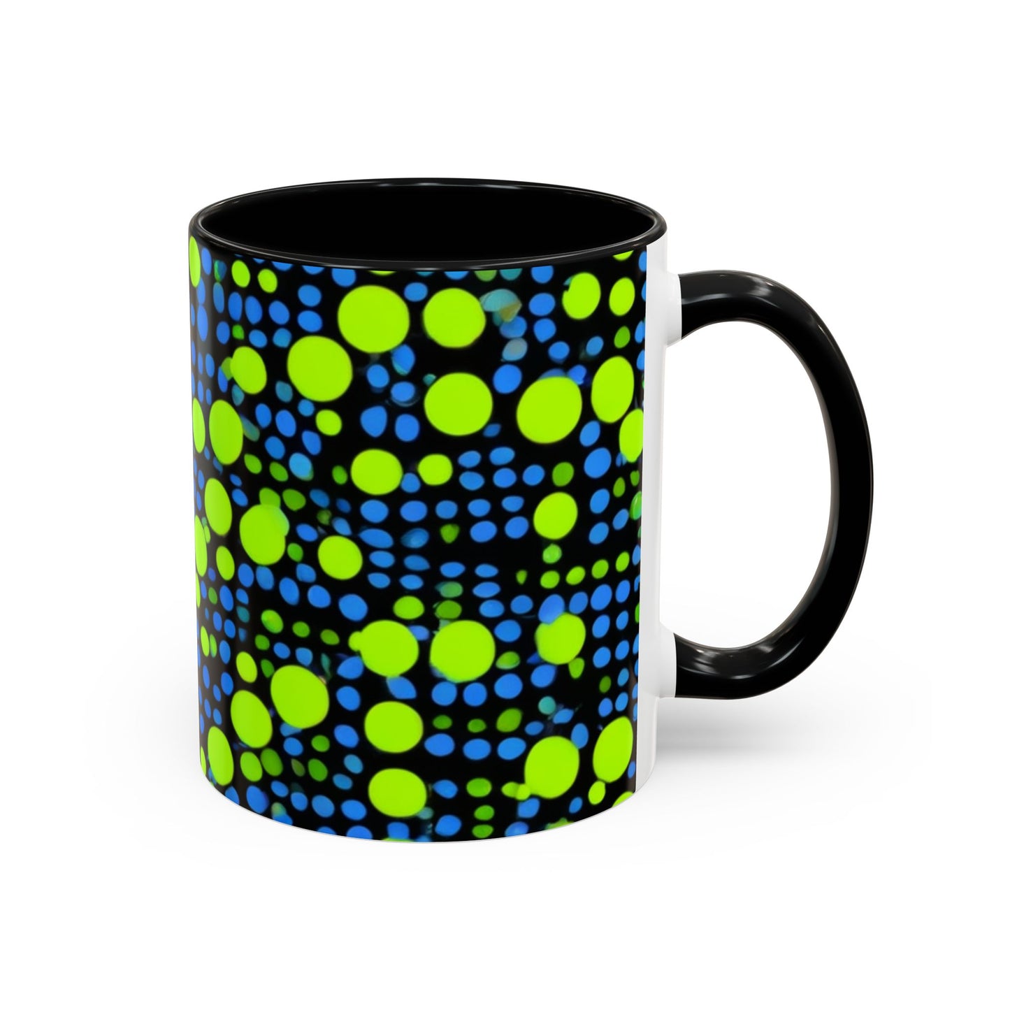 boostlete-mile-by-mile-pattern-dotted-geometric-0071 — Accent Mug 11oz/15oz