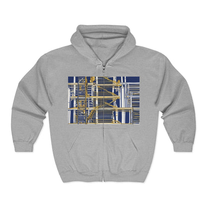 boostlete-rise-grind-icon-ladder-high-engraved-0238 — Unisex Heavy Blend Full-Zip Hooded Sweatshirt