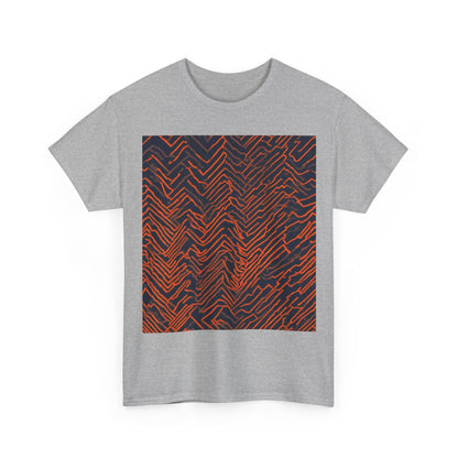 boostlete-field-day-pattern-ekg-modern-0087 — Unisex Heavy Cotton Tee (Gildan 5000)