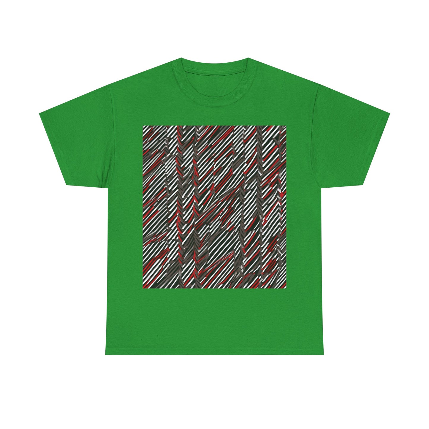 boostlete-field-day-pattern-diagonal-paper-0287 — Unisex Heavy Cotton Tee (Gildan 5000)