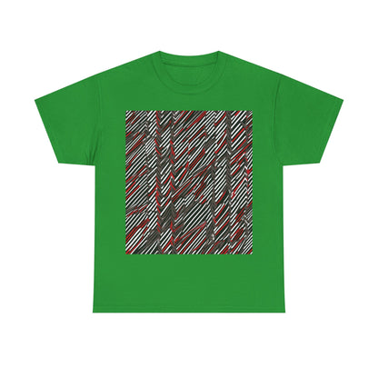 boostlete-field-day-pattern-diagonal-paper-0287 — Unisex Heavy Cotton Tee (Gildan 5000)