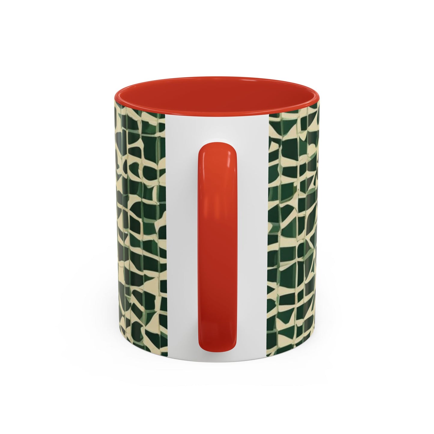 boostlete-iron-intent-pattern-plate-number-isometric-0099 — Accent Mug 11oz/15oz